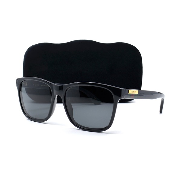 NEW GUCCI GG1746S 001 BLACK GREY AUTHENTIC SUNGLASSES - Picture 9 of 16